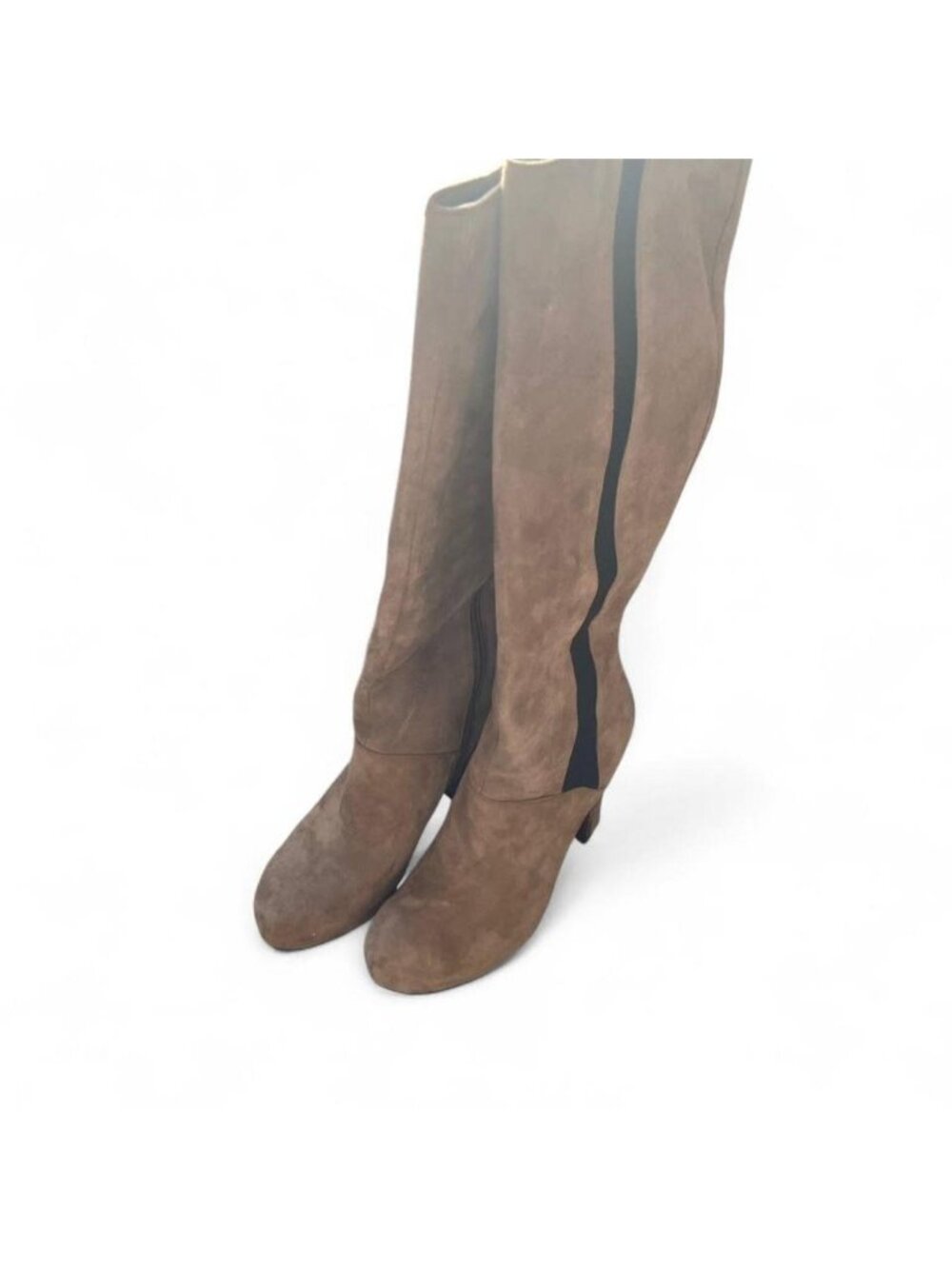 👢 Brand New 2000s Guess Suede Over-the-Knee Heeled...